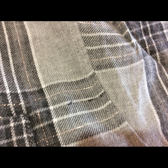 Ag Adriano Goldschmied Plaid Shirt Big Girl M - Picture 7 of 7